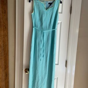 Aquamarine Formal, linen stylist dress